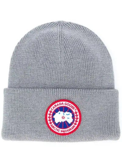 Shop Canada Goose Arctic Disc Toque Hat In Grey