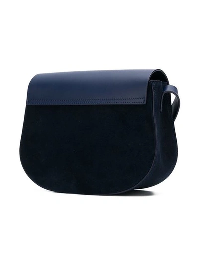 Shop Nico Giani Flap Shoulder Bag - Blue