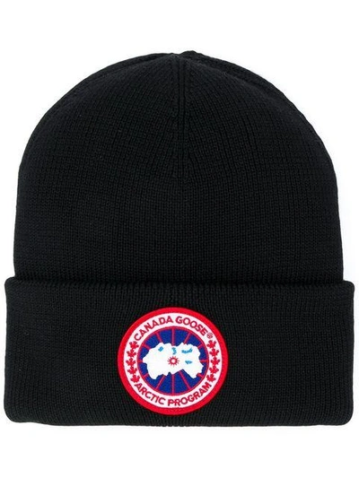 Shop Canada Goose Arctic Disc Toque Hat - Black