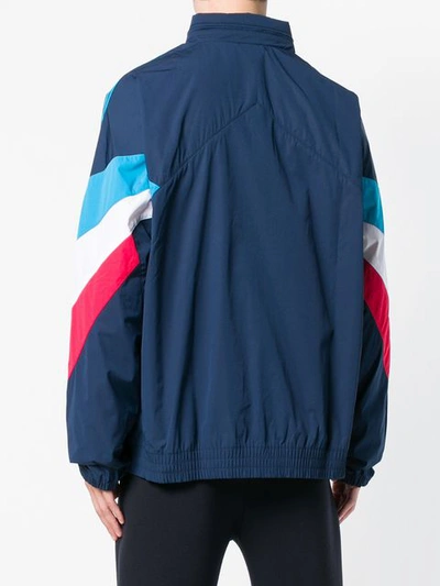 Shop Adidas Originals 'palmeston' Windbreaker In Blue