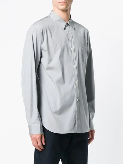 Comme Des Garçons Shirt Cdg Logo Shirt In Grey