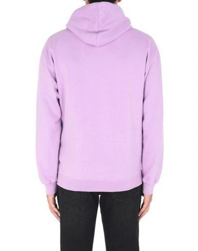 Shop Mki Miyuki Zoku Hooded Sweatshirt In Lilac