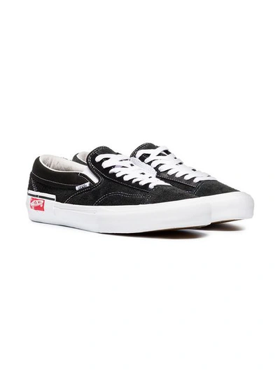 Shop Vans Black And White Vault Ua Suede Sneakers