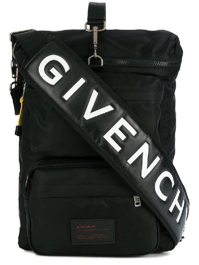 Shop Givenchy Multi-pocket Backpack - Black