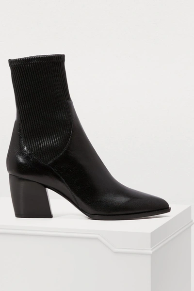 Shop Pierre Hardy Rodéo 70mm Ankle Boots In Black