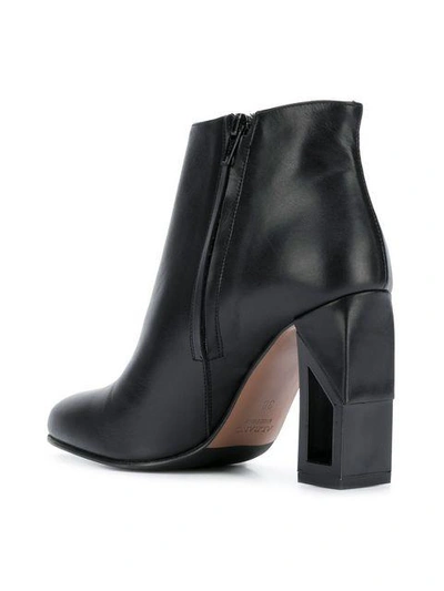 Shop Albano Chunky-heel Ankle Boots In Black