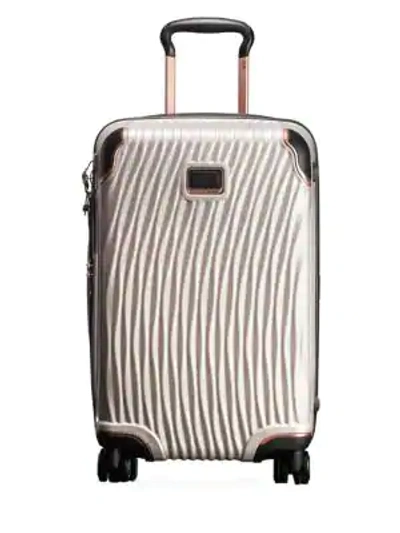 Shop Tumi Latitude International Carry-on Suitcase In Blush