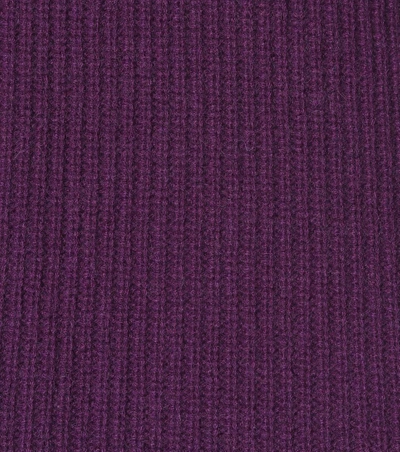 Shop Altuzarra Arrow Cashmere Sweater In Purple