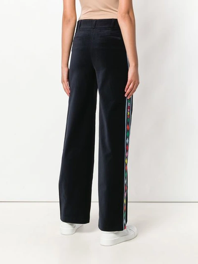 Shop Mira Mikati Side Stripe Trousers