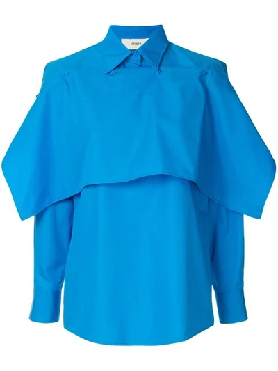 Shop Ports 1961 Layered Button In Blue