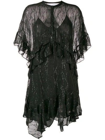 Shop Iro Revolve Ruffle Asymmetric Dress