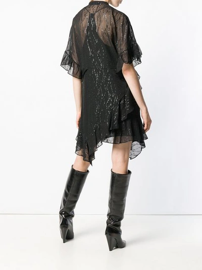 Shop Iro Revolve Ruffle Asymmetric Dress