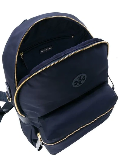 Shop Tory Burch Classic Backpack In 405 Tory Navy