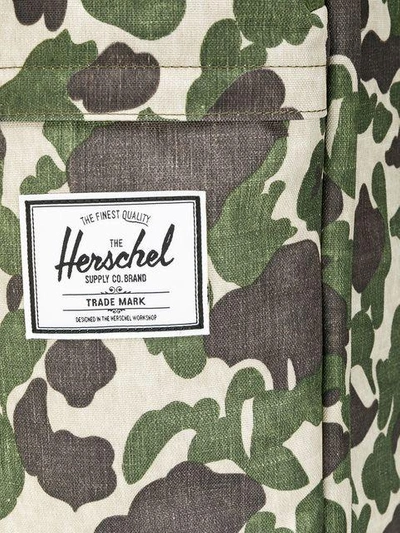 Shop Herschel Supply Co. Camouflage Print Suitcase