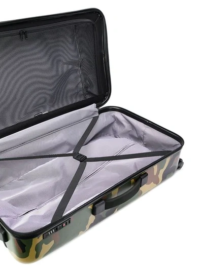 Shop Herschel Supply Co Camouflage Suitcase