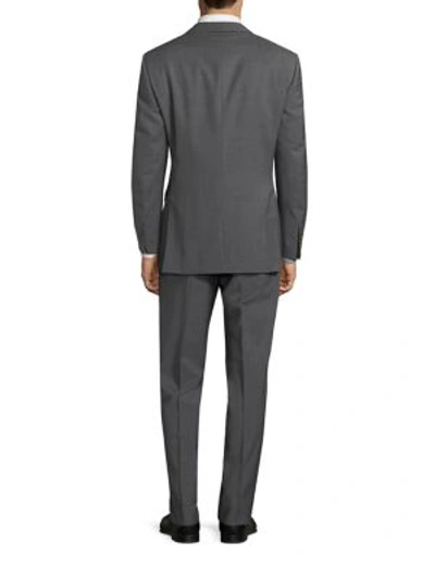 Shop Polo Ralph Lauren Connery 2b Wool Suit In Grey