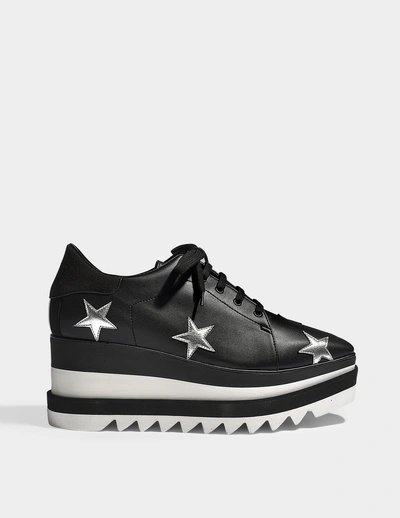 Shop Stella Mccartney Sneakelyse星星 运动鞋 In 黑色