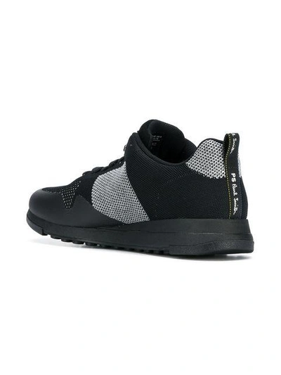 Shop Ps By Paul Smith Low Top Trainers - Black