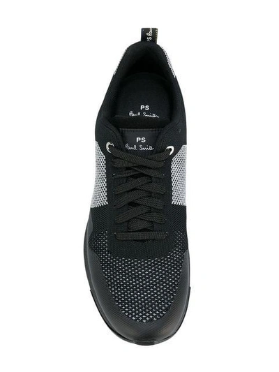 Shop Ps By Paul Smith Low Top Trainers - Black