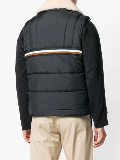Shop N°21 Nº21 Detachable Sleeve Jacket - Black