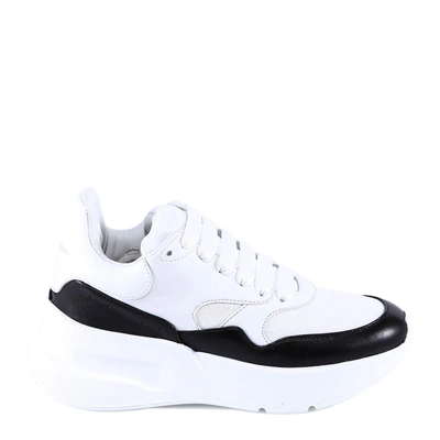 Shop Alexander Mcqueen Oversized Sneakers In White