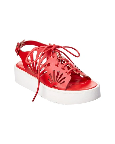 Shop Stella Mccartney Sandal In Red