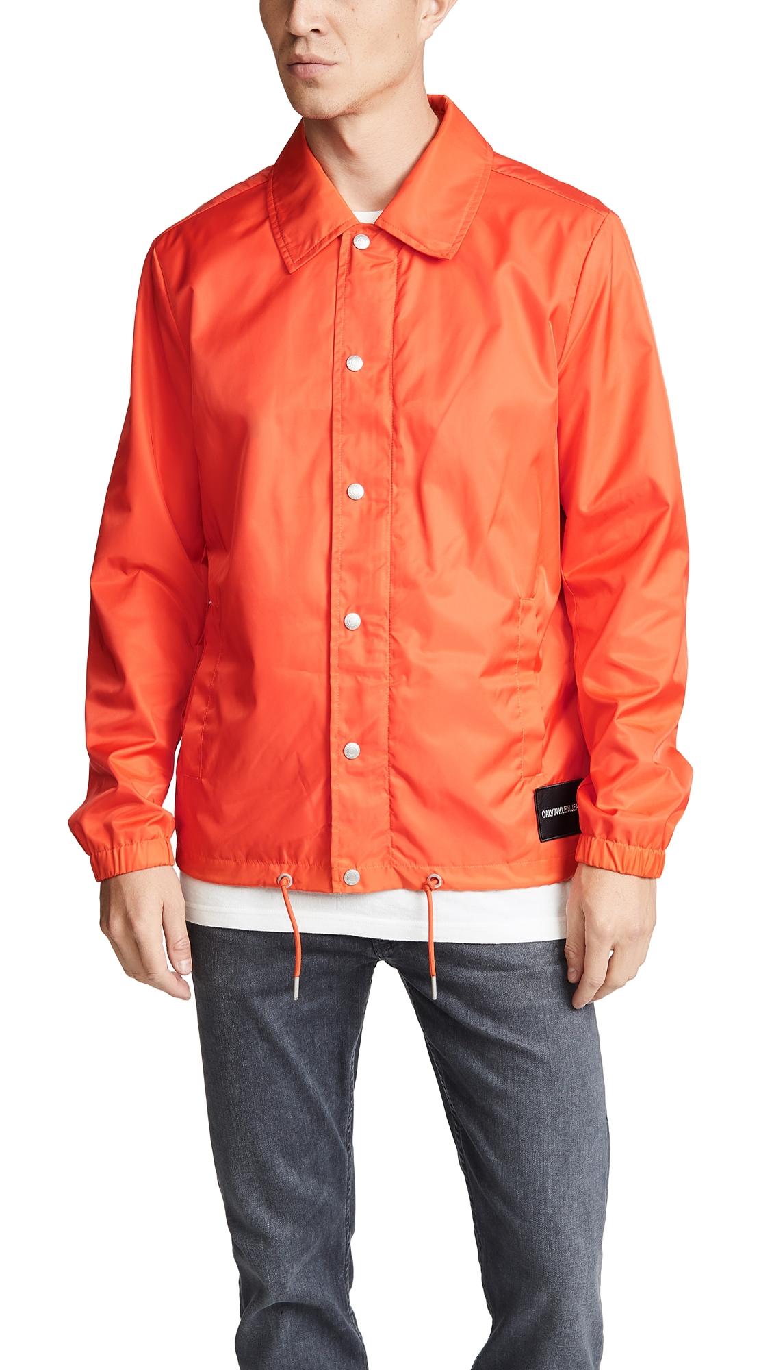 calvin klein jeans coach jacket
