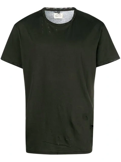 Shop R13 Washed Loose T-shirt In Black