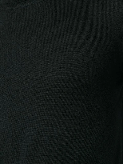 Shop Tagliatore Loose Fitted Sweater - Black