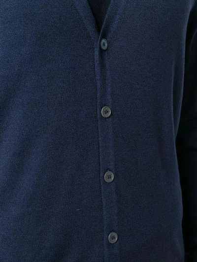 Shop Tagliatore Buttoned Waistcoat - Blue