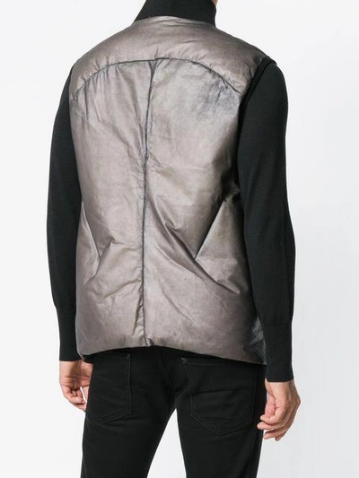 Shop Isaac Sellam Experience Colima Waistcoat In Grey