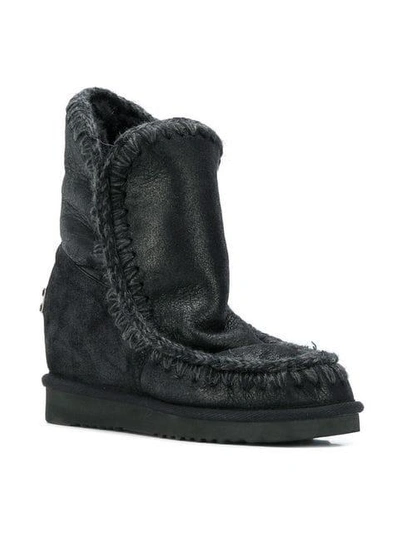 Shop Mou Eskimo Boots - Black