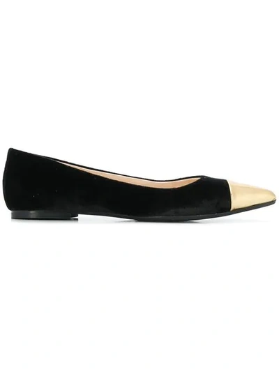 Shop Anna Baiguera Ballerinas Mit Spitzer Kappe In Black