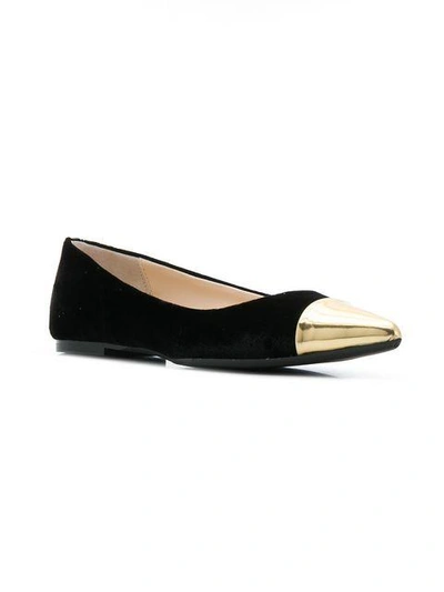 Shop Anna Baiguera Ballerinas Mit Spitzer Kappe In Black