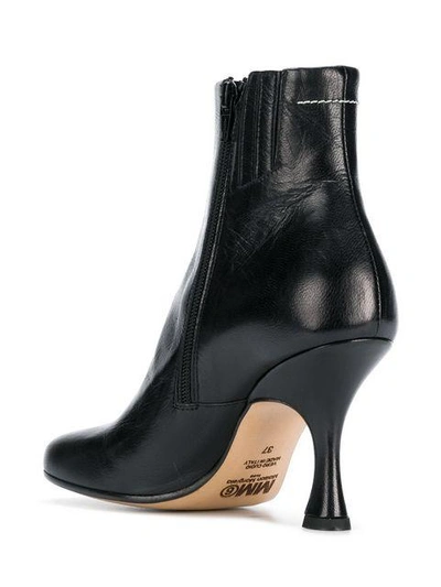 Shop Mm6 Maison Margiela Ankle Boots In T8013 Black