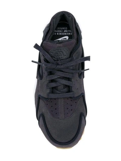 Shop Nike Air Huarache Premium Sneakers - Black