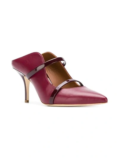 Shop Malone Souliers Maureen Mules - Pink