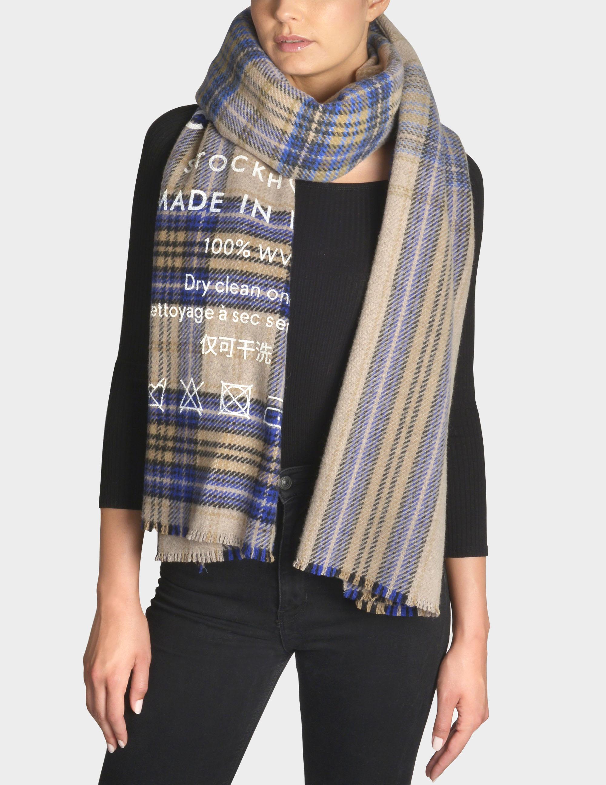 acne studios cassiar scarf