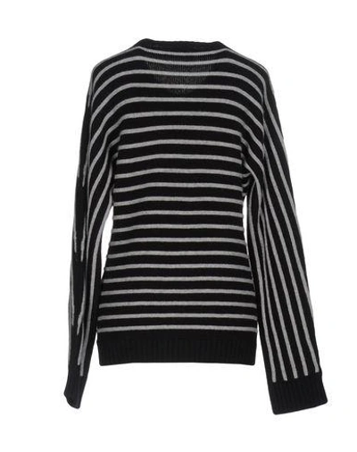 Shop Dolce & Gabbana Woman Sweater Black Size 4 Cashmere, Polyester, Crystal, Glass, Acrylic