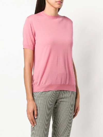Shop Prada Knit Top - Pink & Purple