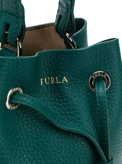 Shop Furla Mini Stacy Bag - Green