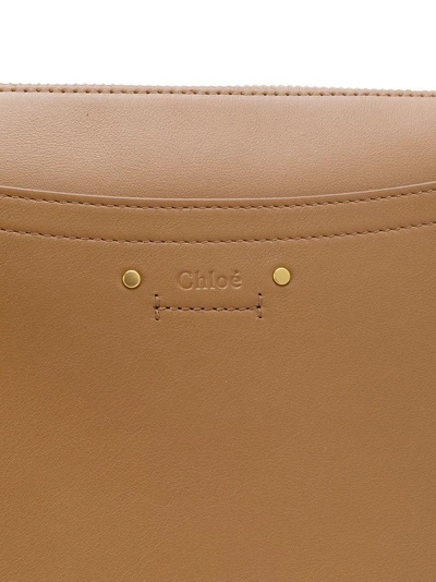 Shop Chloé Medium Roy Bag In Brown
