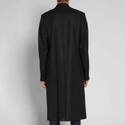 Shop Dries Van Noten Classic Coat In Black