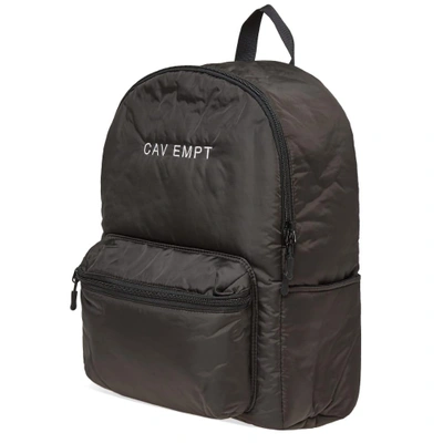 Shop Cav Empt Puffer Backpack In Black