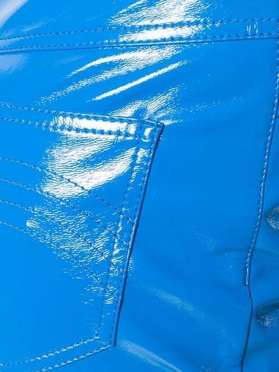 Shop Alberta Ferretti Skinny Trousers - Blue