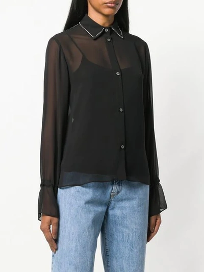 Shop Frankie Morello Hannah Shirt - Black