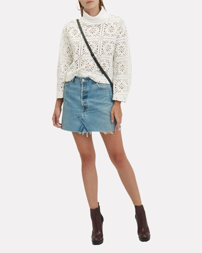 Shop See By Chloé Open Weave Knit Top