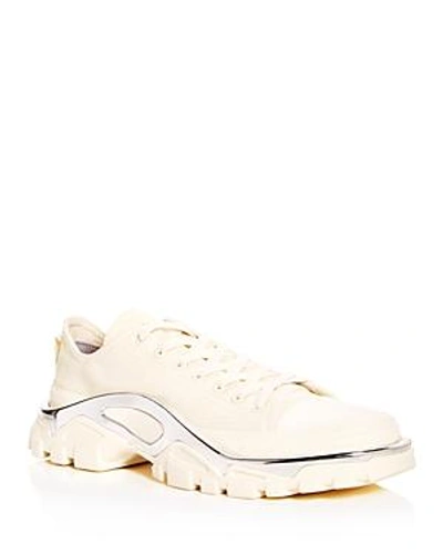 Shop Adidas Originals Raf Simons For Adidas Men's Detroit Runner Lace Up Sneakers In White