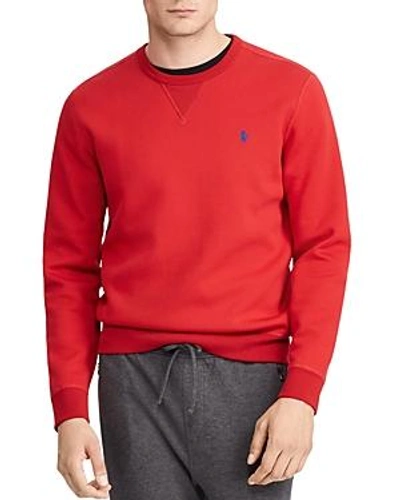 Shop Polo Ralph Lauren Double-knit Sweatshirt - 100% Exclusive In Red