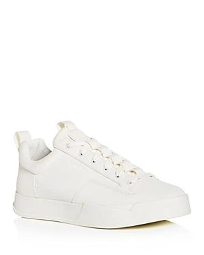 Shop G-star Raw Men's Rackam Core Lace Up Sneakers In White